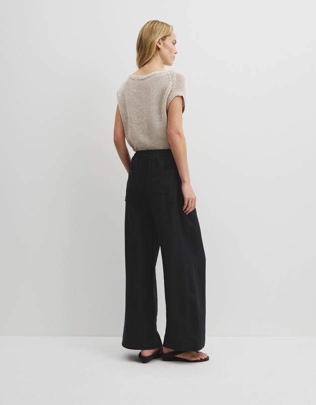 Country Road - Pull-on Linen Pant