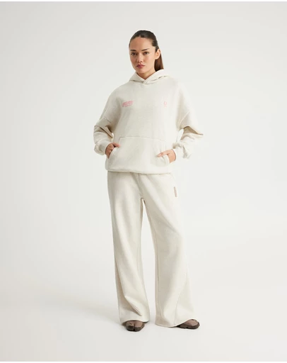 Upstate - Off-Duty Hoodie - Oatmeal Marle