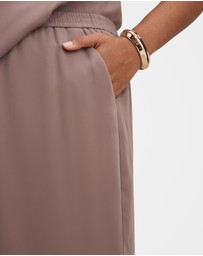 Forever New Curve - Nya Curve Elastic Wide Leg Pants