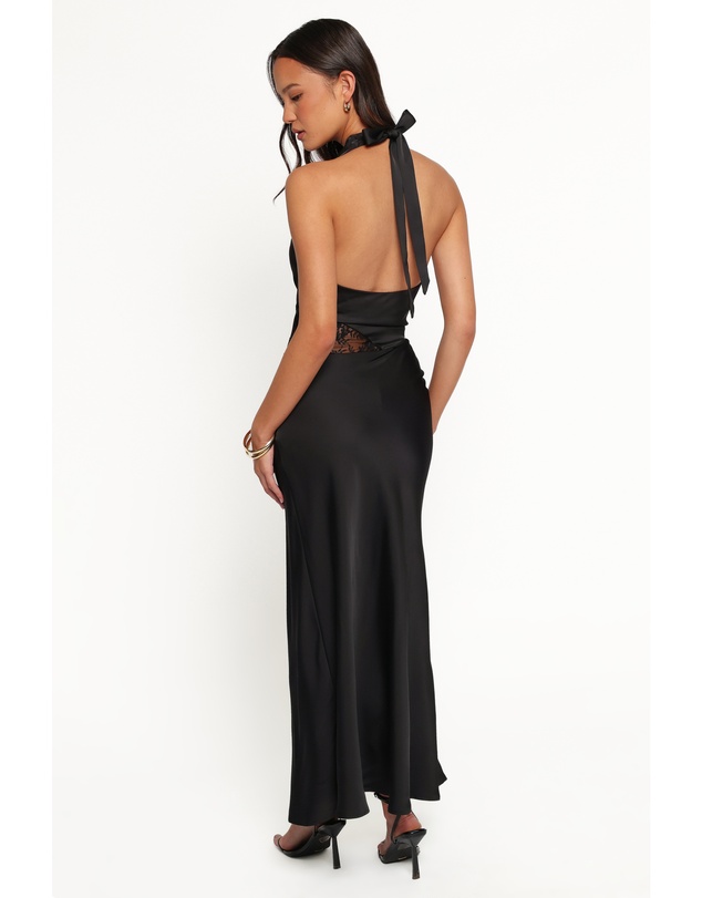 Petal & Pup - Jameela Halterneck Maxi Dress - Black