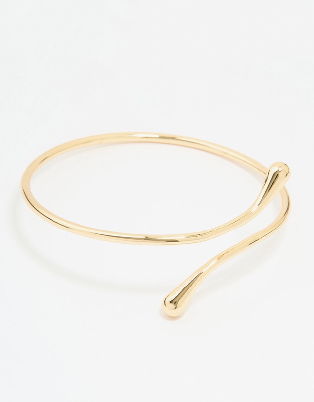 Lovisa - Gold Plated Molten Drop Arm Cuff