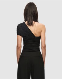 MISHA - Interwoven Silk Top