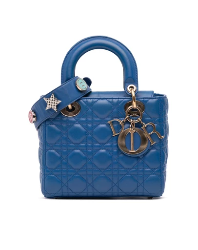 Pre-Loved by Azura Reborn - Pre-Loved Small Lambskin Cannage MyABCDior Lady Dior