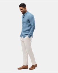 Brooksfield - Casual Linen Shirt