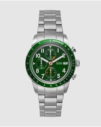 Fossil - Sport Tourer Silver Tone Chronograph Watch