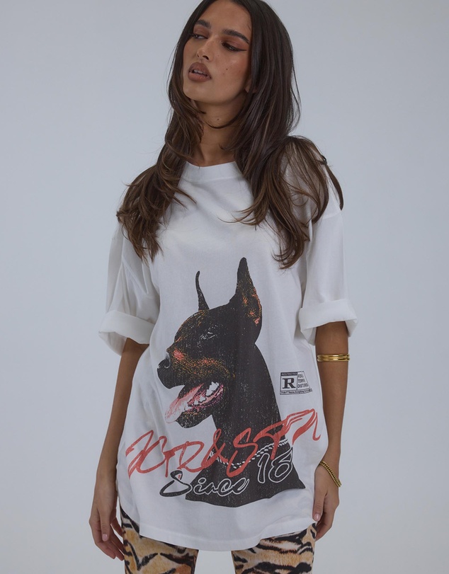JGR & STN - Back Off Oversized Tee
