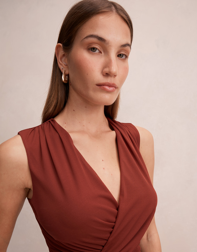 Forever New - Candice Hardware Wrap Top