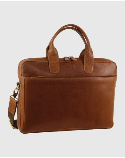 Pierre Cardin - Italian Leather Laptop Bag