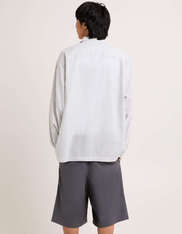 Black Noise White Rain - Mulder Long Sleeve Skate Shirt