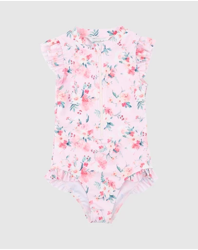 Minihaha - Sydney Cap Sleeve Swimsuit - Kids-Teens