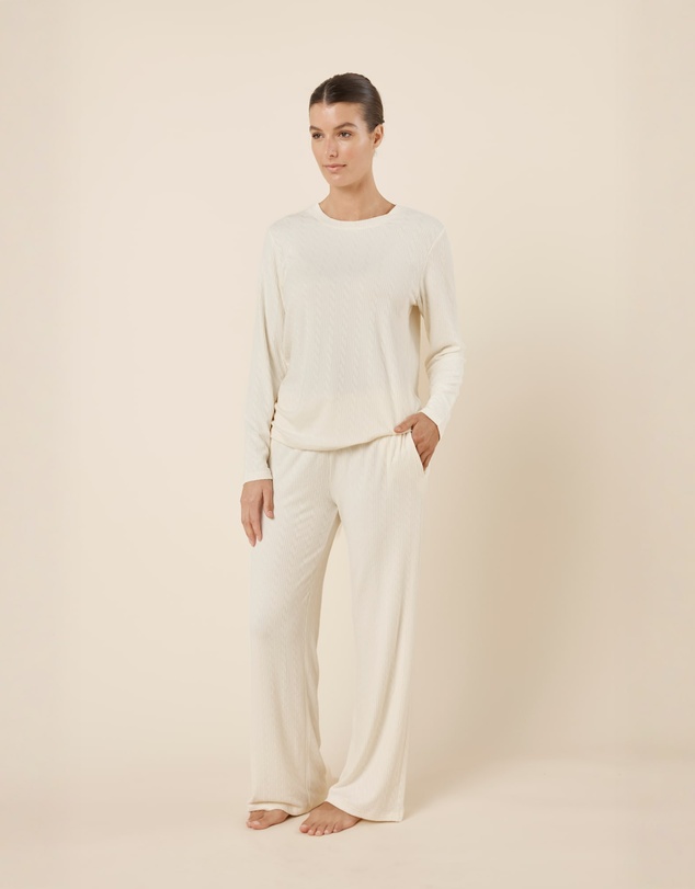 Gingerlilly - Ellie Lightweight Velour Cable Knit Set
