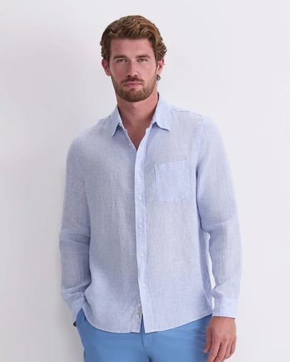 Sportscraft - Vinnie Long Sleeve Linen Shirt