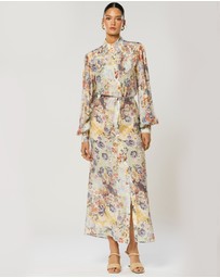 Winona - Genovia Button Maxi Dress