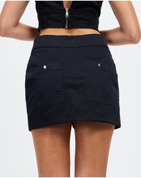 Third Form - Uniform Zip Up Skirt