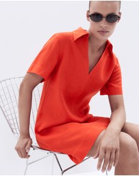 UNISON - Collared Linen Dress