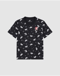 Nike - Allover Print Boxy Short Sleeve Tee - Kids
