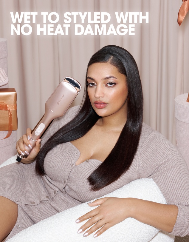ghd - duet style Hair Straightener and Dryer 2-in-1 Gift Set in Cashmere Beige