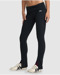 RVCA - Womens Aren Split Leggings