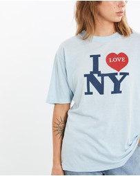 Vintage by The Real Deal - Pre Loved - Vintage 80s 'I Love New York' Tee