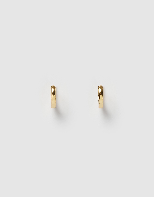 Izoa - Solid Huggie Earrings