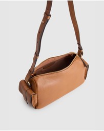 Evity - Narda Leather Pocket Crossbody Bag