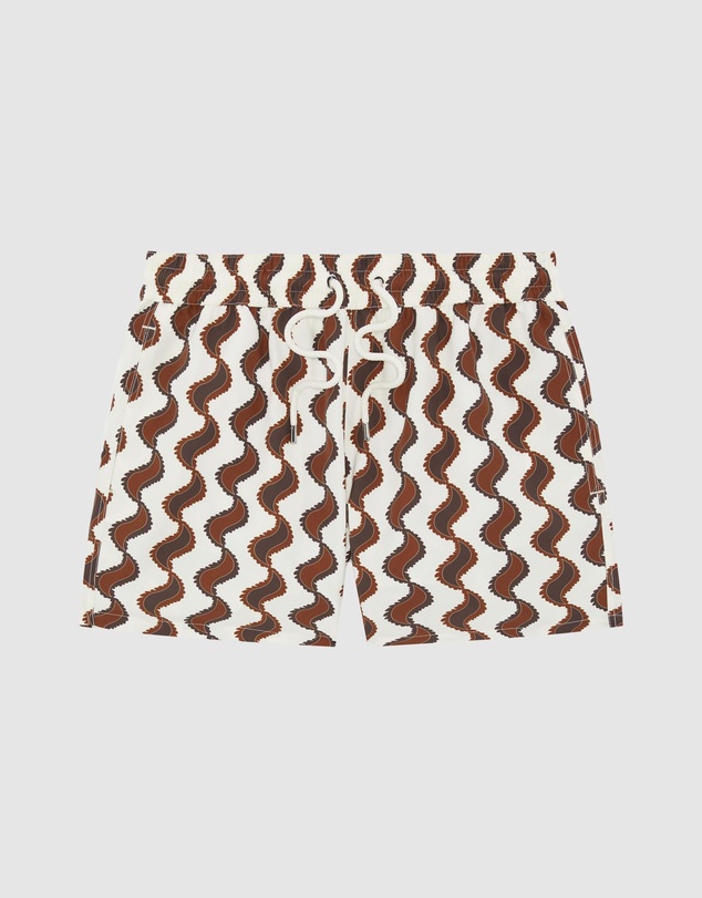 Frescobol Carioca - Rio Copa Paisley Print Swim Shorts
