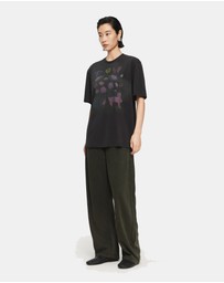 JNBY - JNBY Denim Effect Wide-Leg Trouser