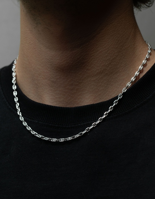 SUE THE BOY - Cable Bar Chain Necklace
