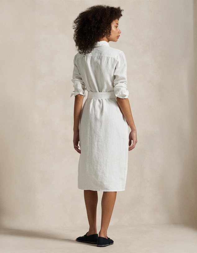 Polo Ralph Lauren - Belted Linen Shirtdress