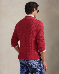 Polo Ralph Lauren - ICONIC EXCLUSIVE - Cable-Knit Cotton Sweater