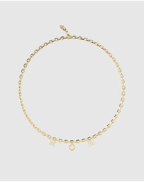 GUESS - Borboleta & 4G Charm Necklace