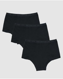 Love Luna - 3 Pack Teens First Period Shortie Brief