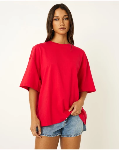 Dazie - Nostalgia Oversized Boyfriend Tee