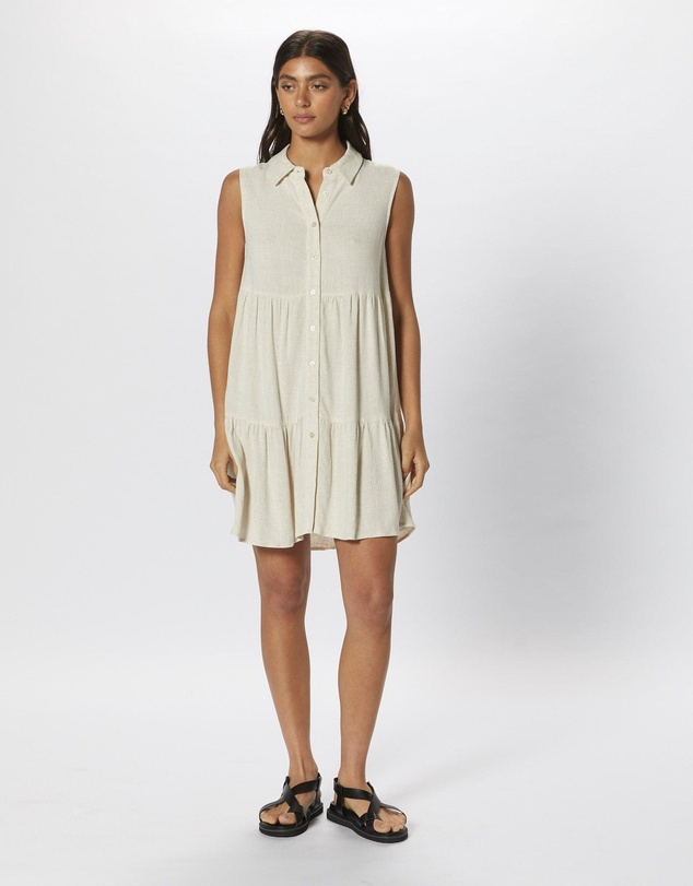 ONLY - Siesta Linen Shirt Dress