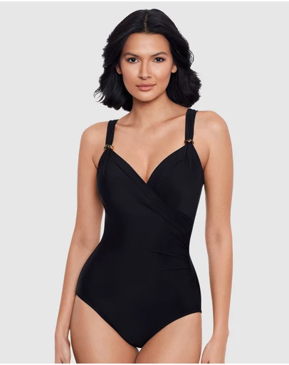 Miraclesuit Swimwear  - Siren Crossover Shaping Swimsuit