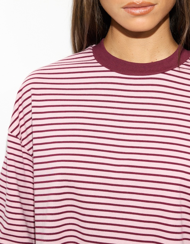 Dazie - Serve Stripe T-Shirt