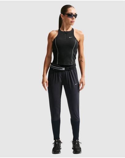 Black & Reflective Silver