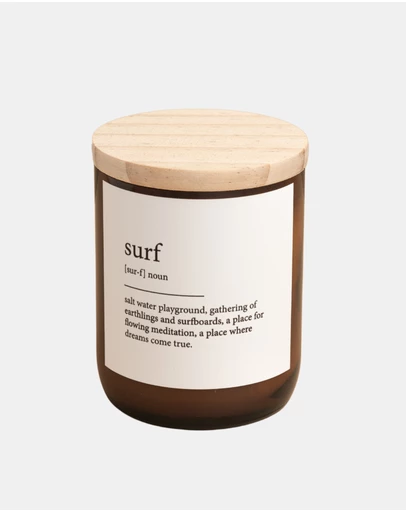 The Commonfolk Collective - Surf ~ Dictionary Meaning Candle