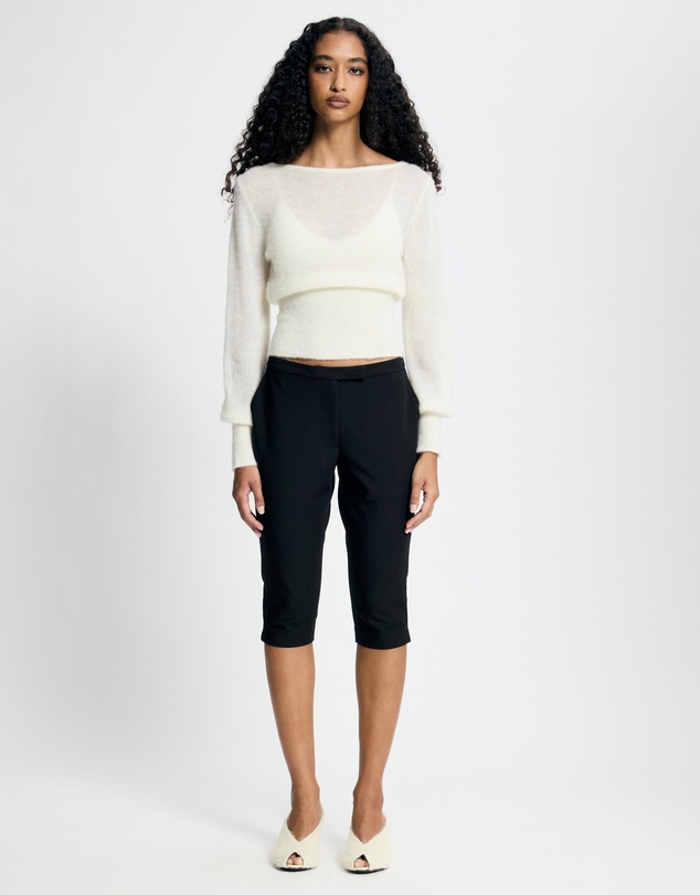 Lover - Vespera Alpaca Blend Sheer Jumper
