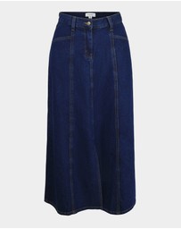 Forcast - Carmen Panel Denim Skirt