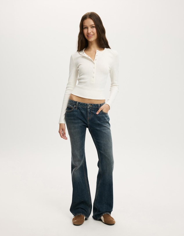 Cotton On - Blake Henley Long Sleeve Top