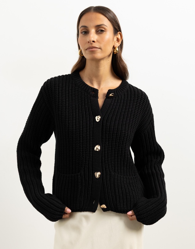 Atmos&Here - Gracie Chunky Button Through Cardigan
