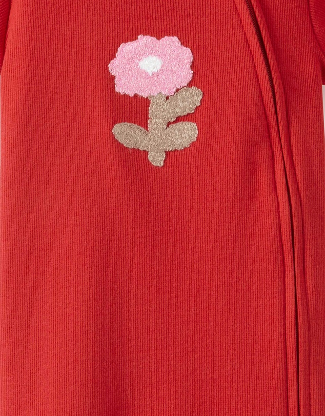 Cotton On Kids - Growie Short Sleeve Zip Romper