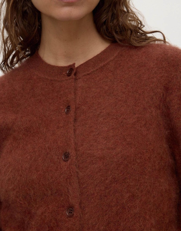 Assembly Label - Carina Merino Wool Long Sleeve Cardigan