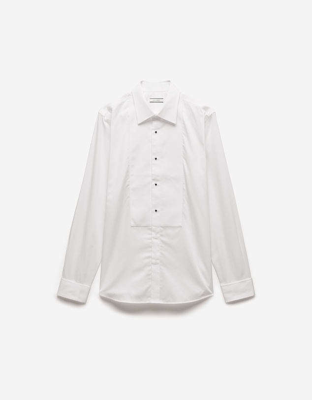 Calibre - Tailored Cotton Tuxedo Shirt White