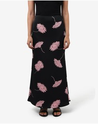 Forcast - Felicia Floral Satin Skirt