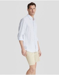 Oxford - Holloway Pure Linen Stripe Shirt