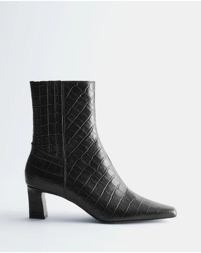 & Other Stories - Pointed-Toe Ankle Boots