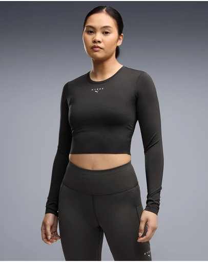 Puma - Puma x Hyrox PWRMODE Cropped LS Top