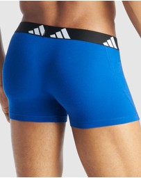 adidas Sportswear - 2 Pack Active Flex Cotton Trunk Underwear